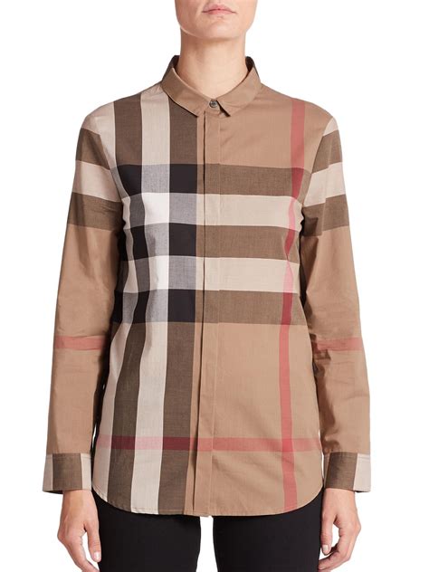 zalandolounge burberry sale|Burberry cotton blouse outlet.